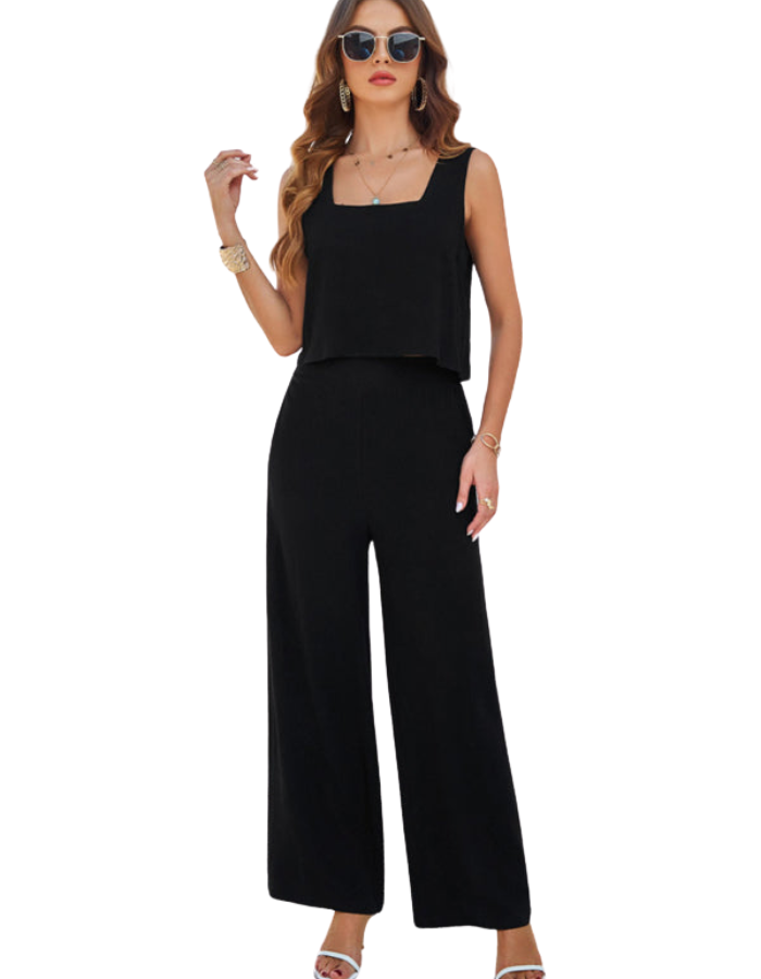 SHOPIQAT New Casual Sleeveless Vest and Trousers Suit - Premium from shopiqat - Just $14.200! Shop now at shopiqat